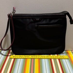 Black Clutch Wristlet